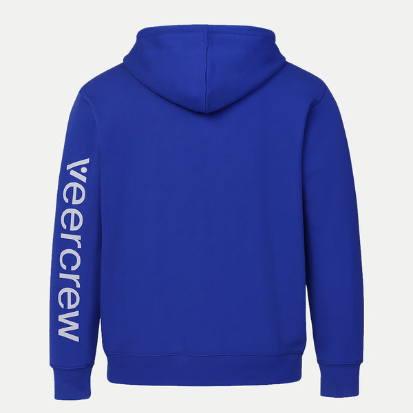 Sweatjacke "Sleeve" - Royalblau
