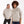Frau und Mann in hellgrau melierter veercrew Hoodie 